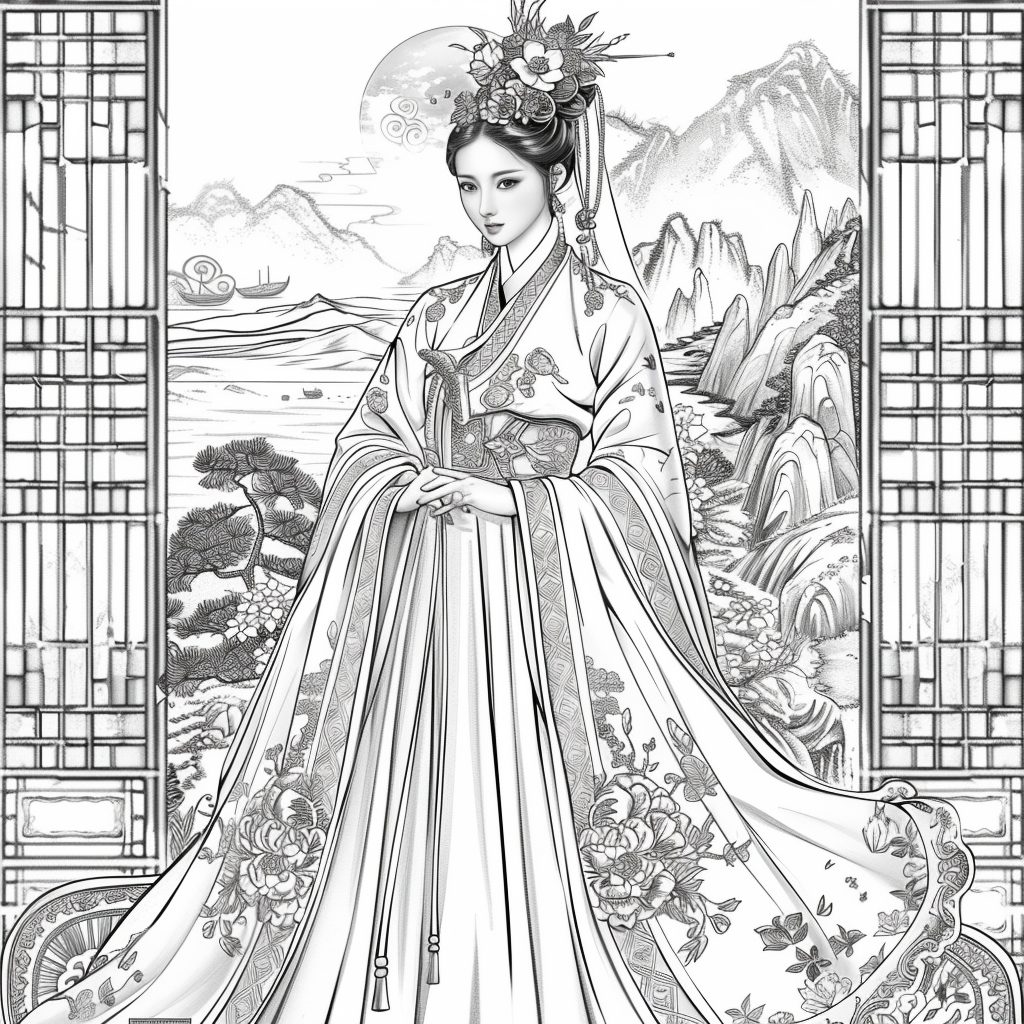 Golden Majesty: The Korean Queen of Eternal Grace
