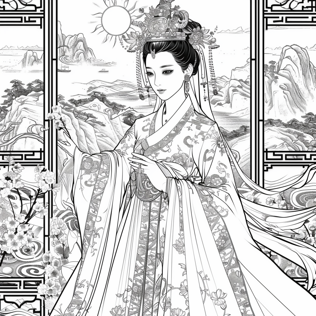 The Golden Empress of the Rising Sun