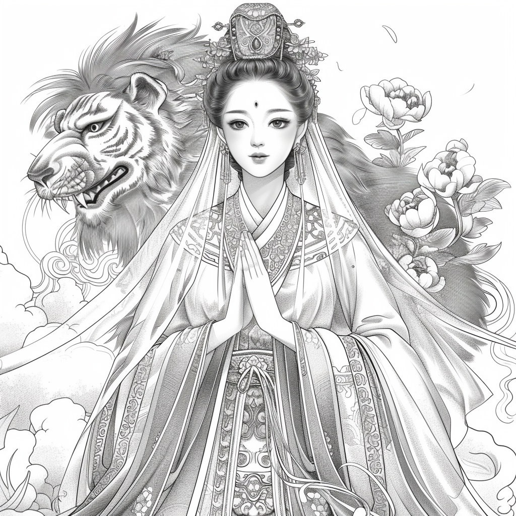 The White Tiger’s Bride: Guardian of Blossoms