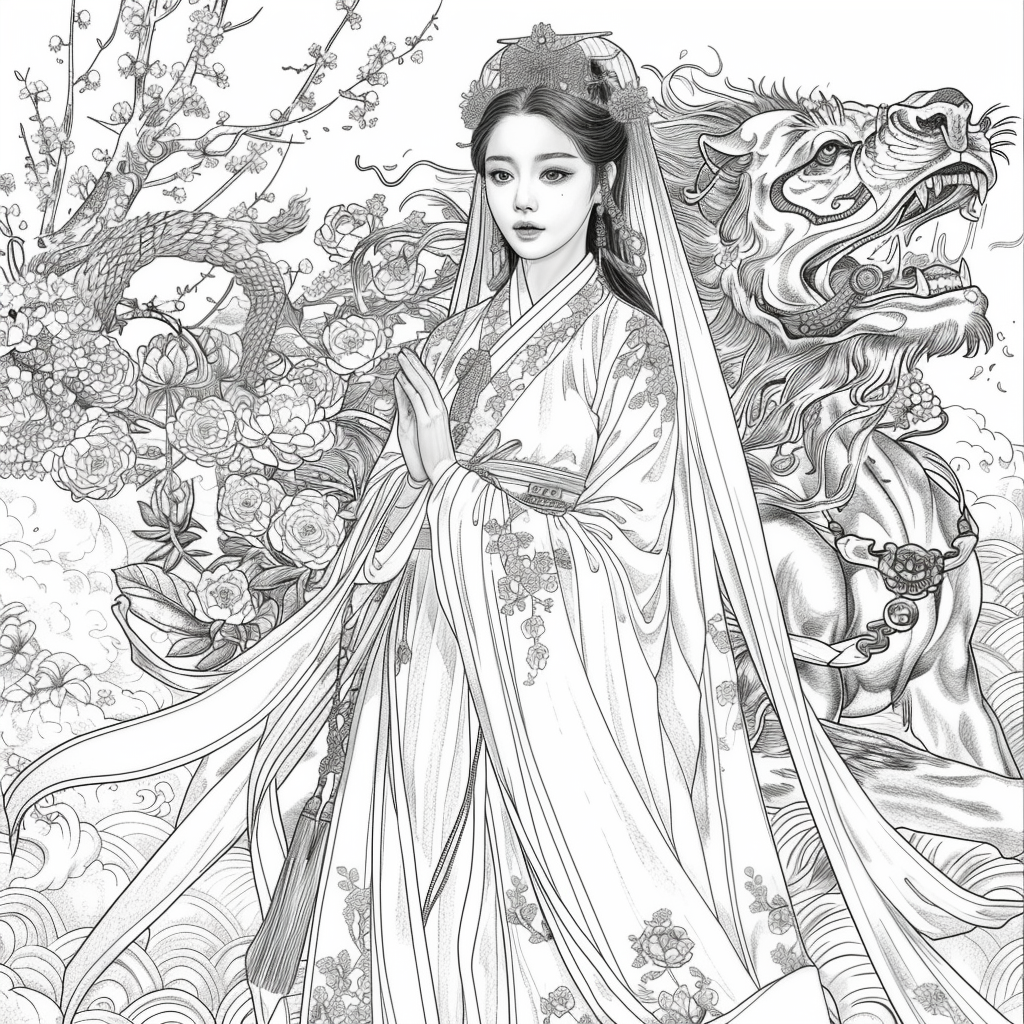 The White Tiger’s Bride: Guardian of Blossoms