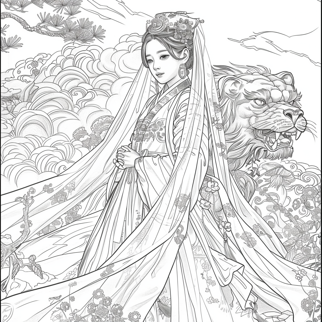 The White Tiger’s Bride: Guardian of Blossoms