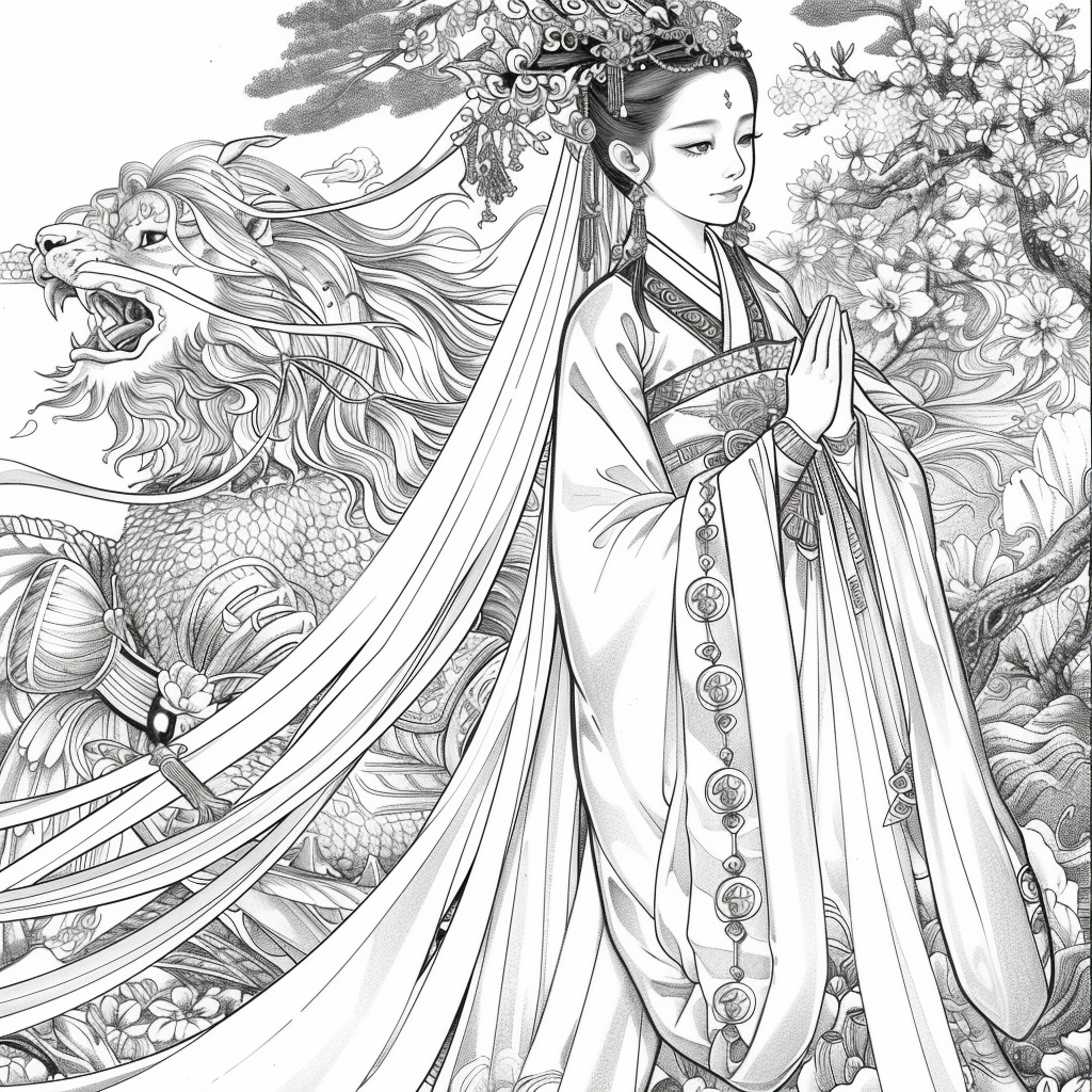 The White Tiger’s Bride: Guardian of Blossoms