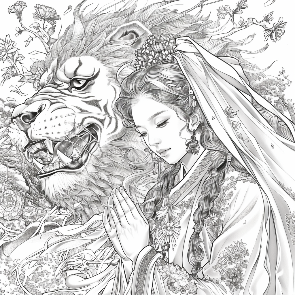Divine Harmony: The Dragon-Guarded Empress