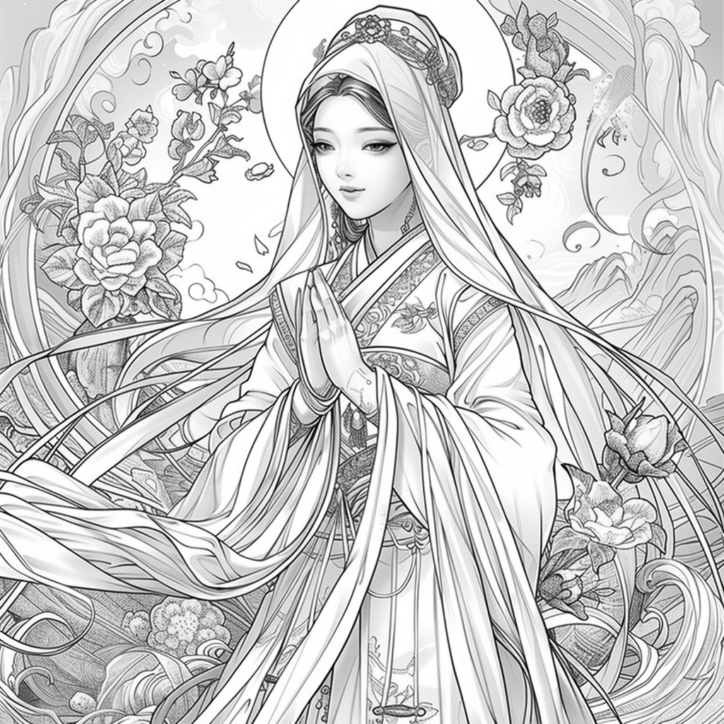 Divine Harmony: The Dragon-Guarded Empress