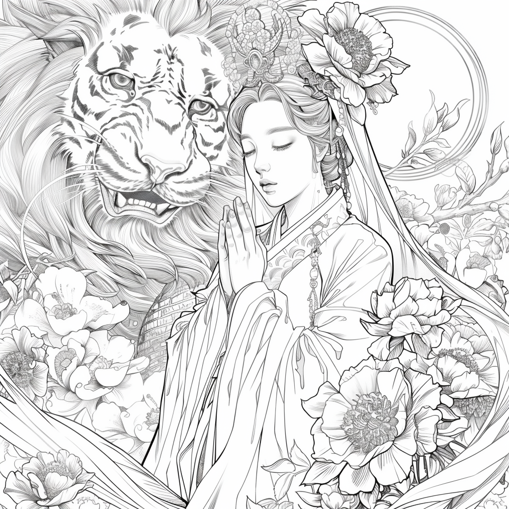 The White Tiger’s Bride: Guardian of Blossoms