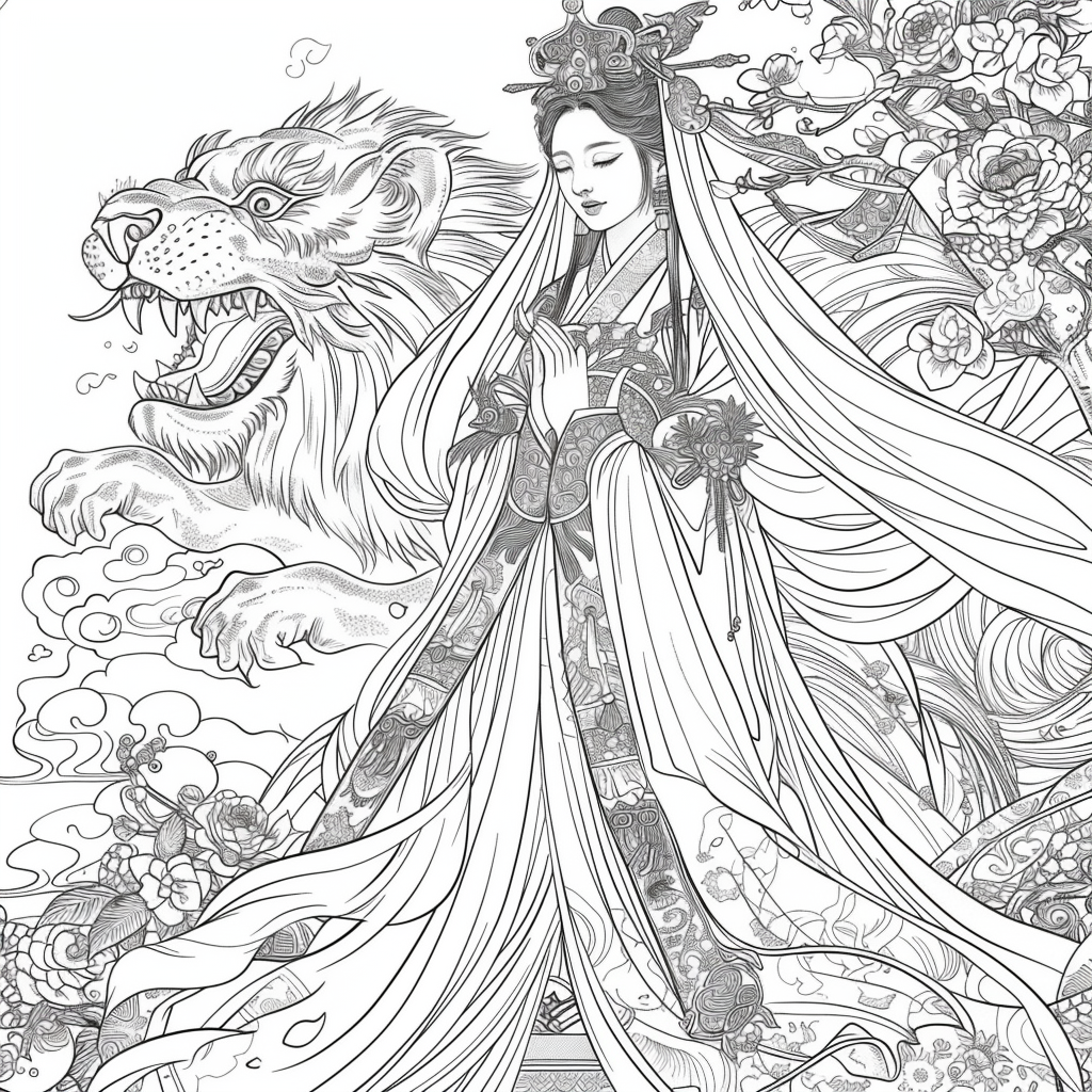 The White Tiger’s Bride: Guardian of Blossoms