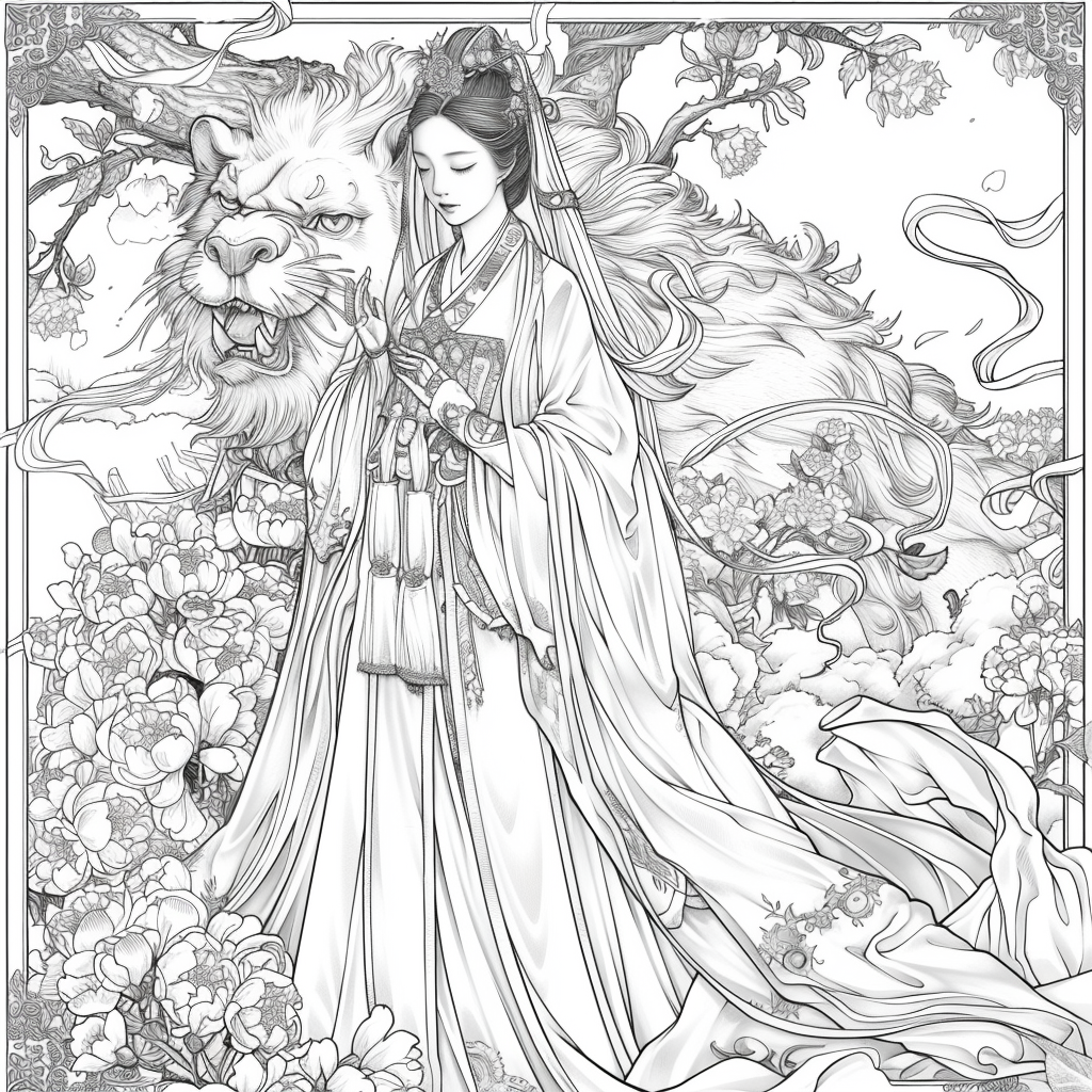 The White Tiger’s Bride: Guardian of Blossoms
