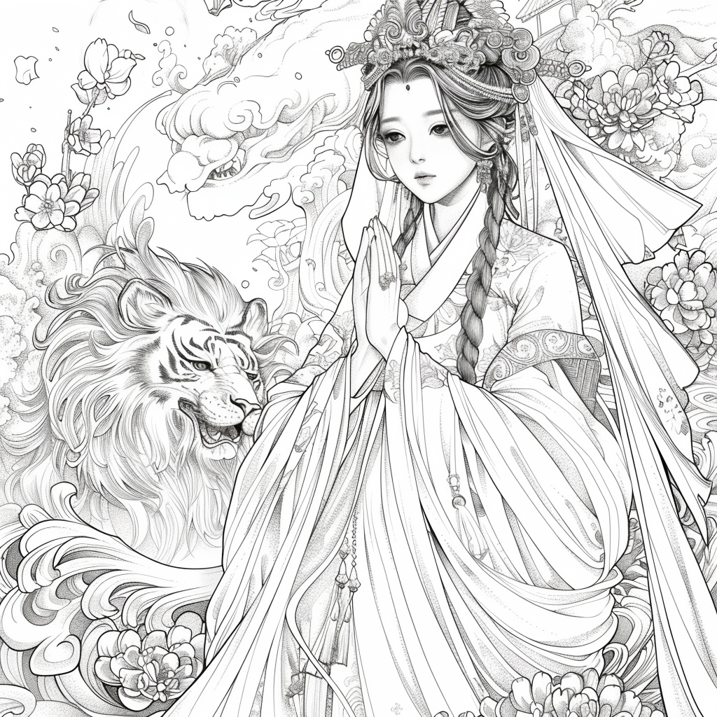 The White Tiger’s Bride: Guardian of Blossoms
