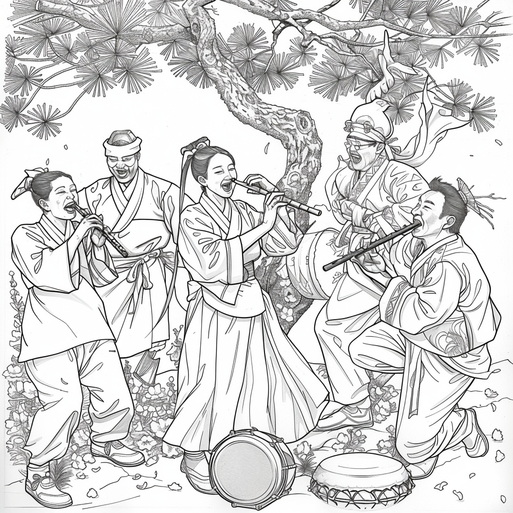 Harmony of Spring: A Traditional Korean Ensemble