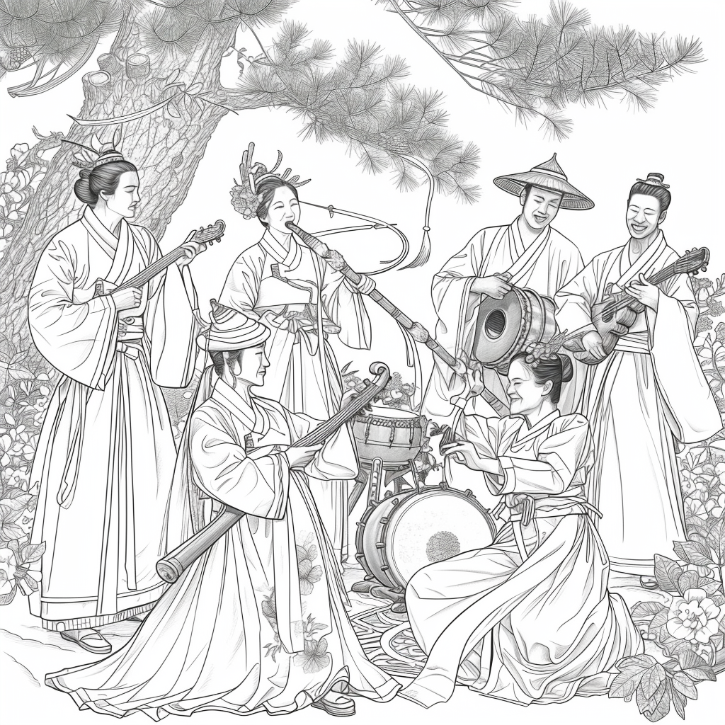 Harmony of Spring: A Traditional Korean Ensemble