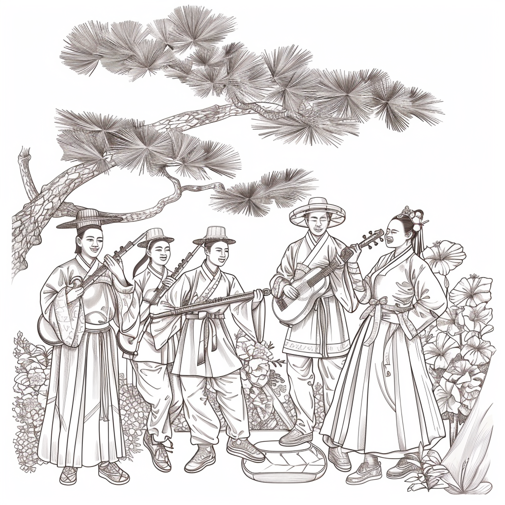 Harmony of Spring: A Traditional Korean Ensemble