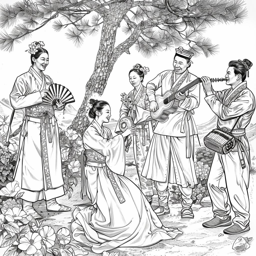 Harmony of Spring: A Traditional Korean Ensemble