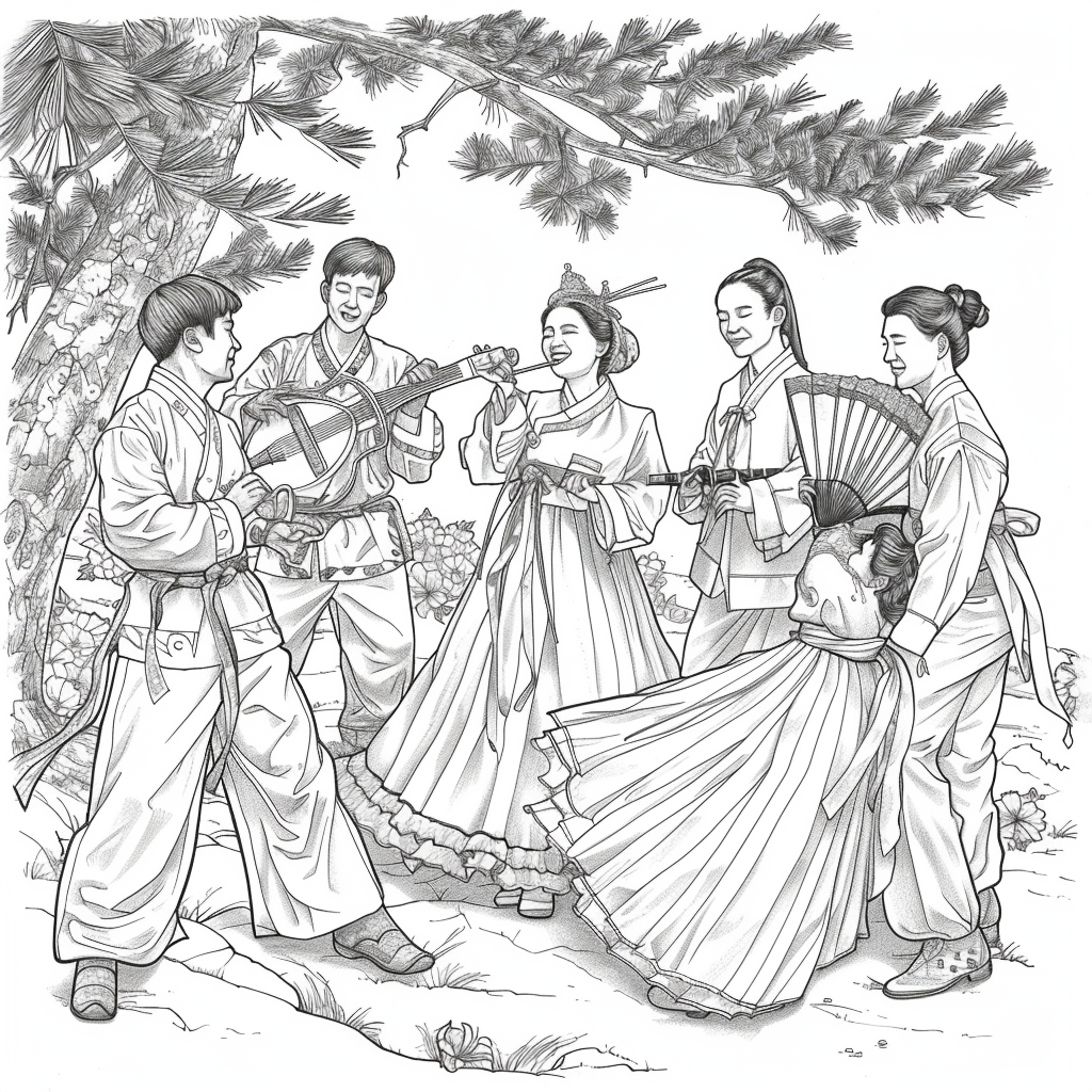 Harmony of Spring: A Traditional Korean Ensemble