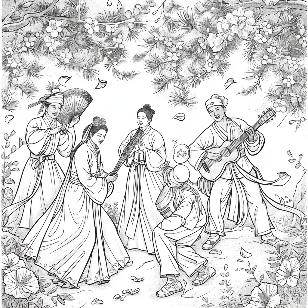 Harmony of Spring: A Traditional Korean Ensemble