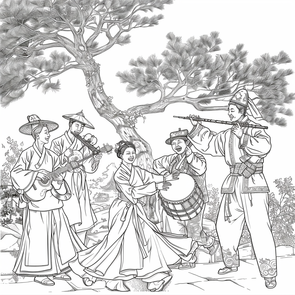 Harmony of Spring: A Traditional Korean Ensemble
