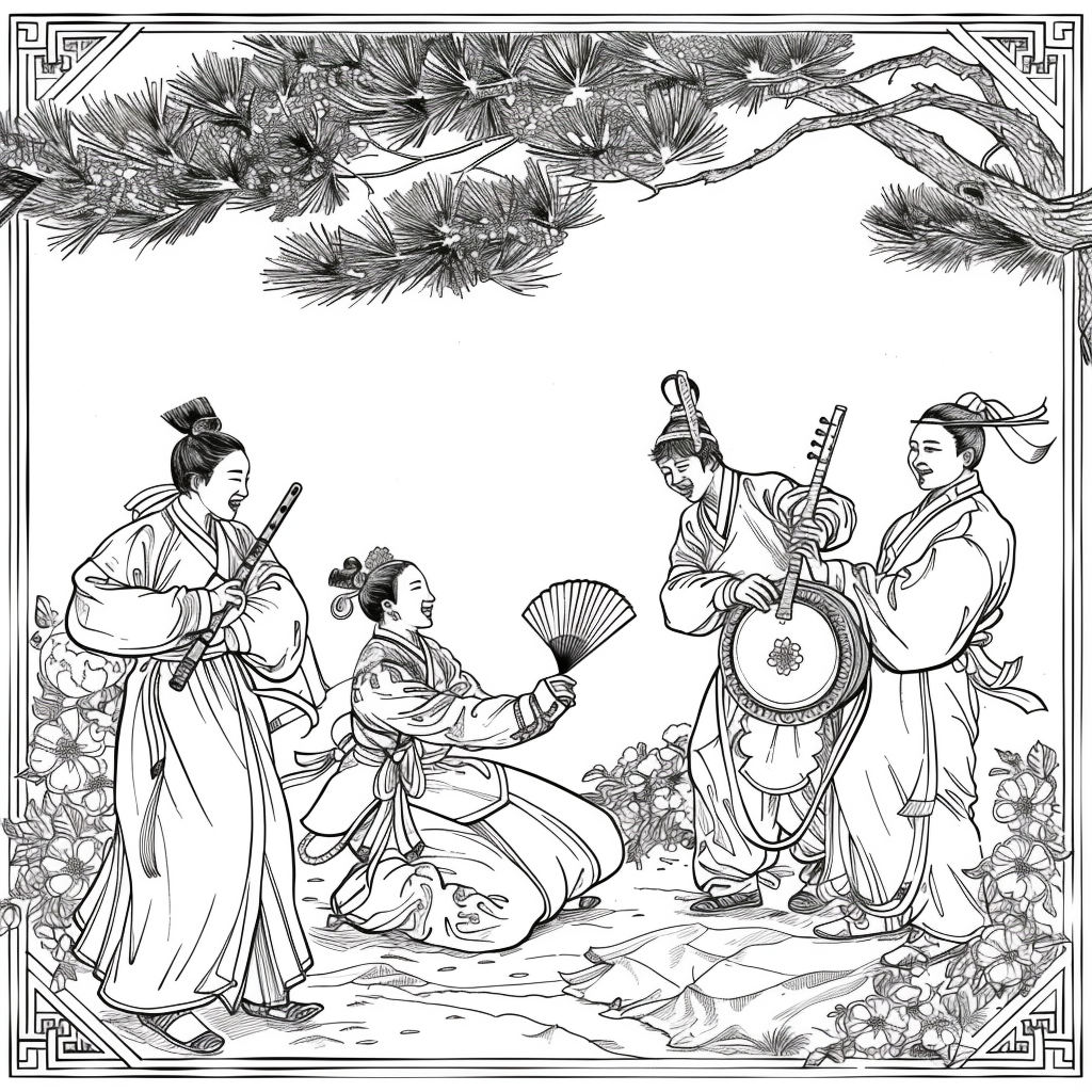 Harmony of Spring: A Traditional Korean Ensemble