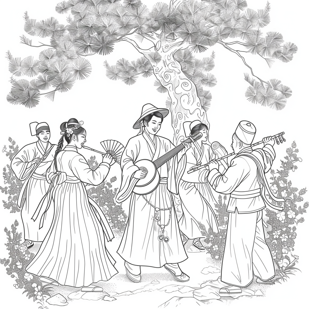 Harmony of Spring: A Traditional Korean Ensemble