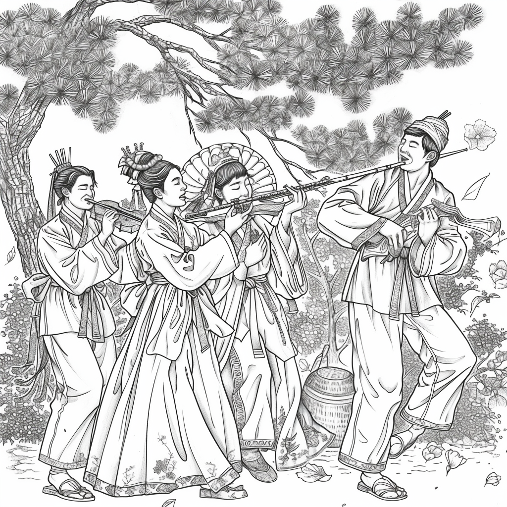 Harmony of Spring: A Traditional Korean Ensemble