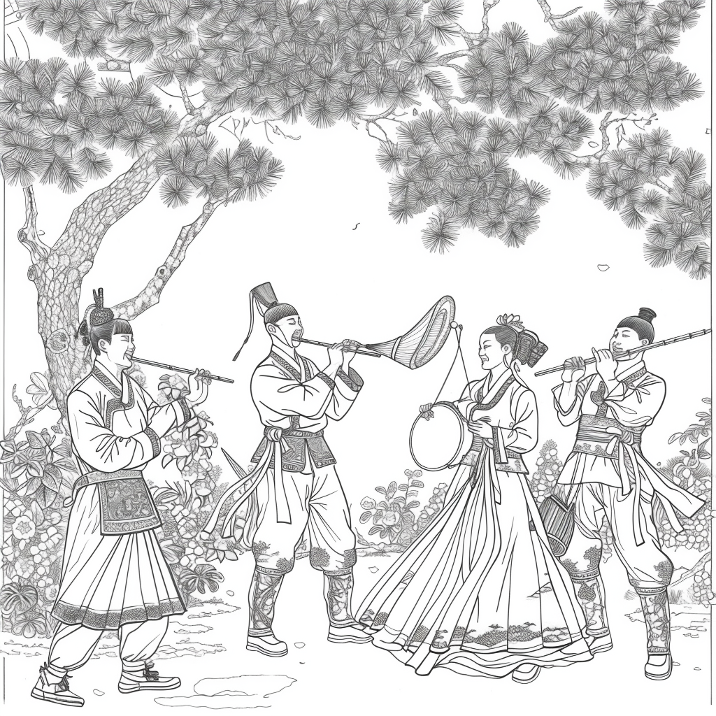Harmony of Spring: A Traditional Korean Ensemble