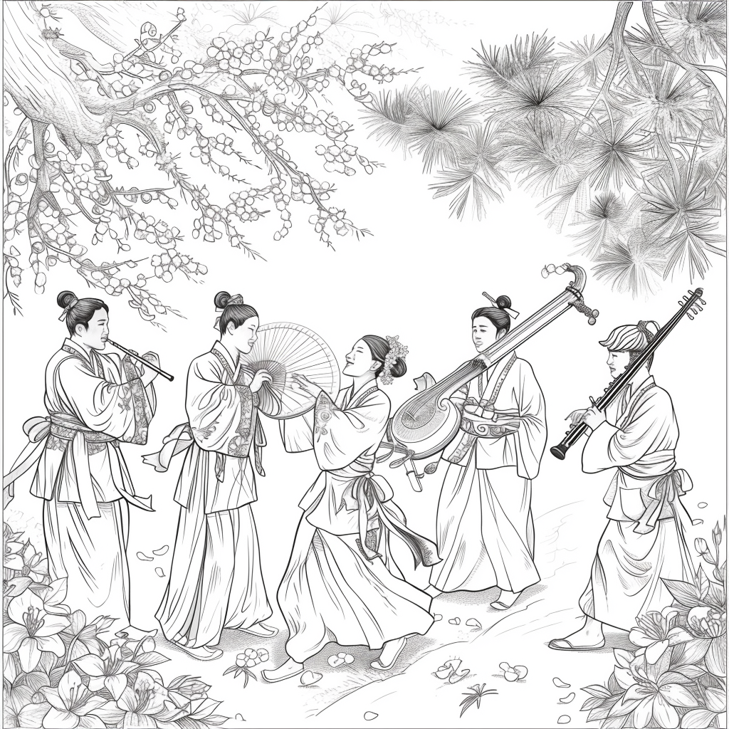Harmony of Spring: A Traditional Korean Ensemble