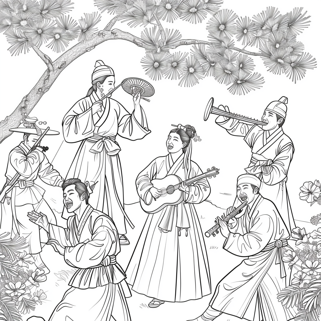 Harmony of Spring: A Traditional Korean Ensemble