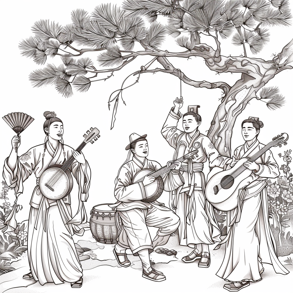 Harmony of Spring: A Traditional Korean Ensemble