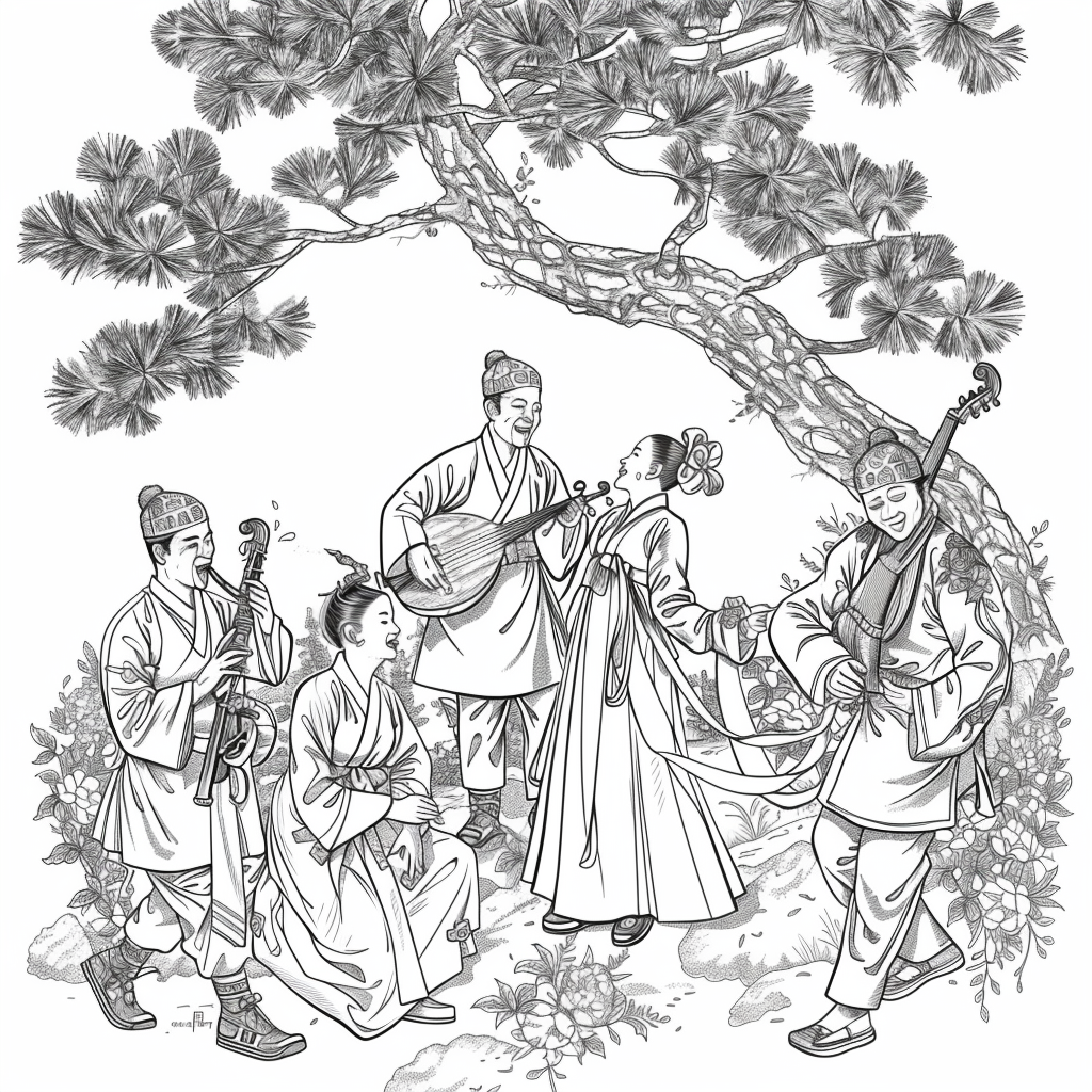 Harmony of Spring: A Traditional Korean Ensemble
