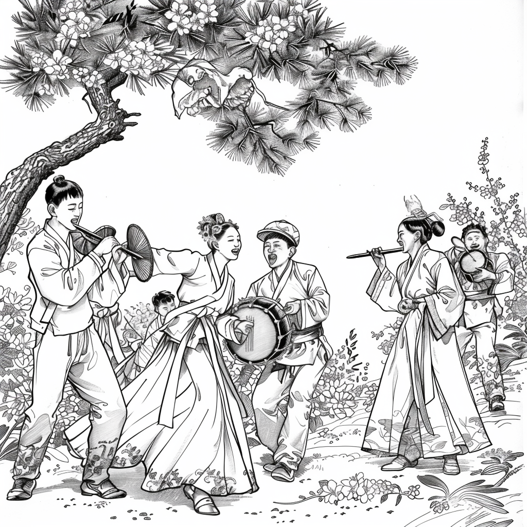 Harmony of Spring: A Traditional Korean Ensemble