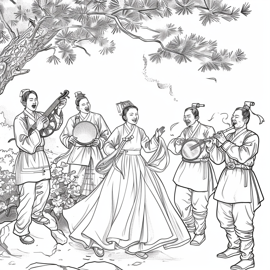 Harmony of Spring: A Traditional Korean Ensemble
