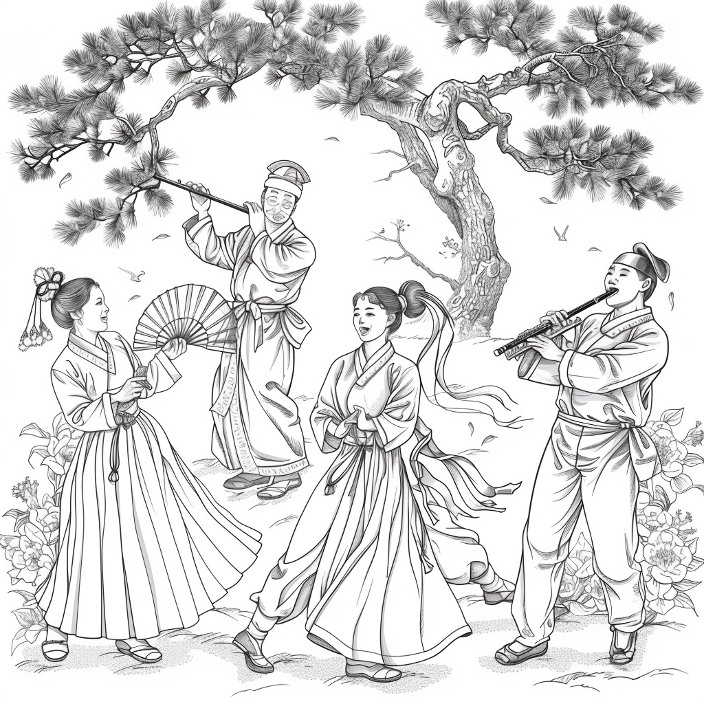 Harmony of Spring: A Traditional Korean Ensemble