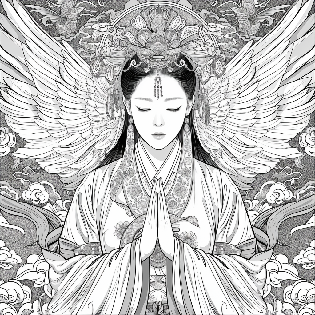 Wings of Serenity – The Angelic Prayer