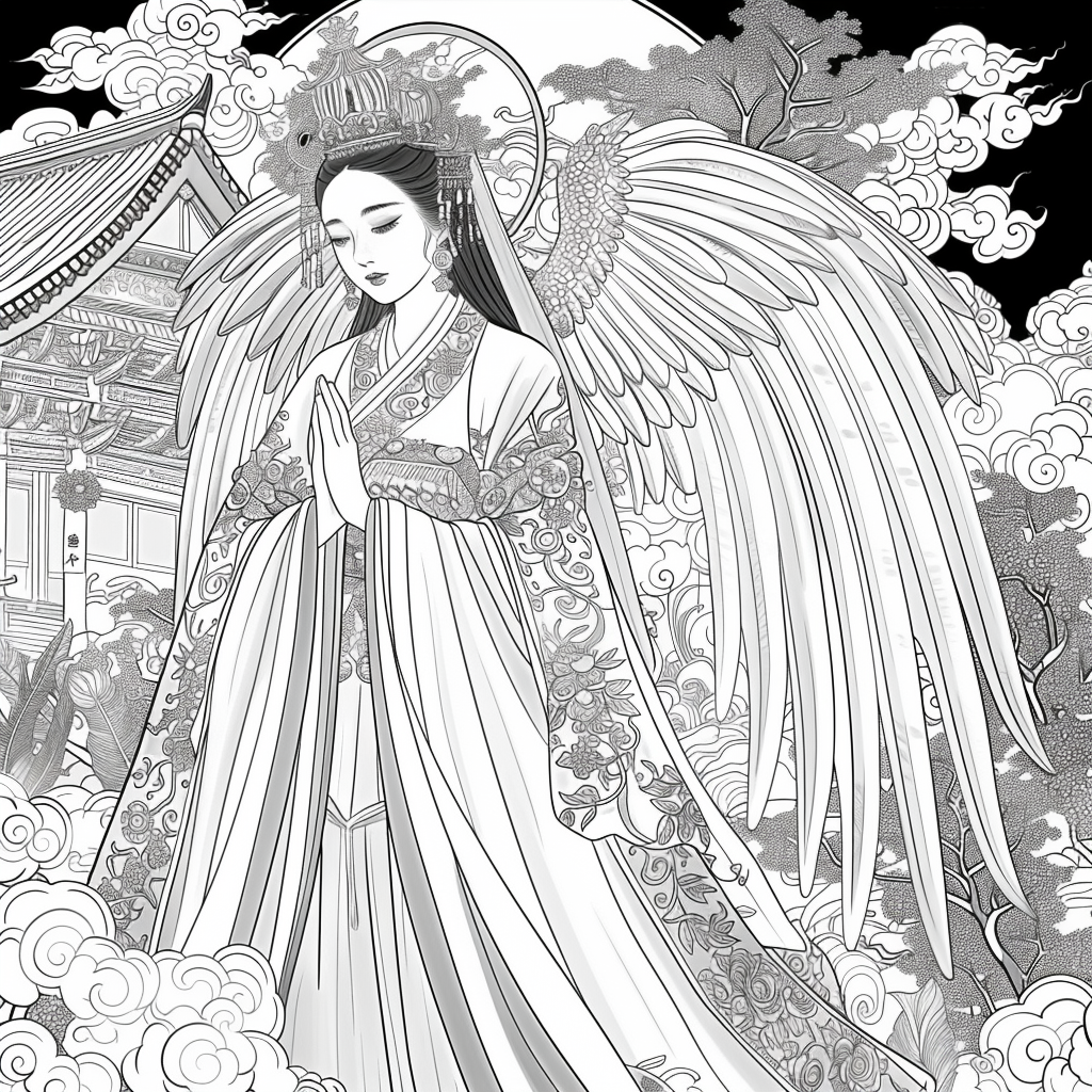 The Serene Guardian of Heavenly Grace