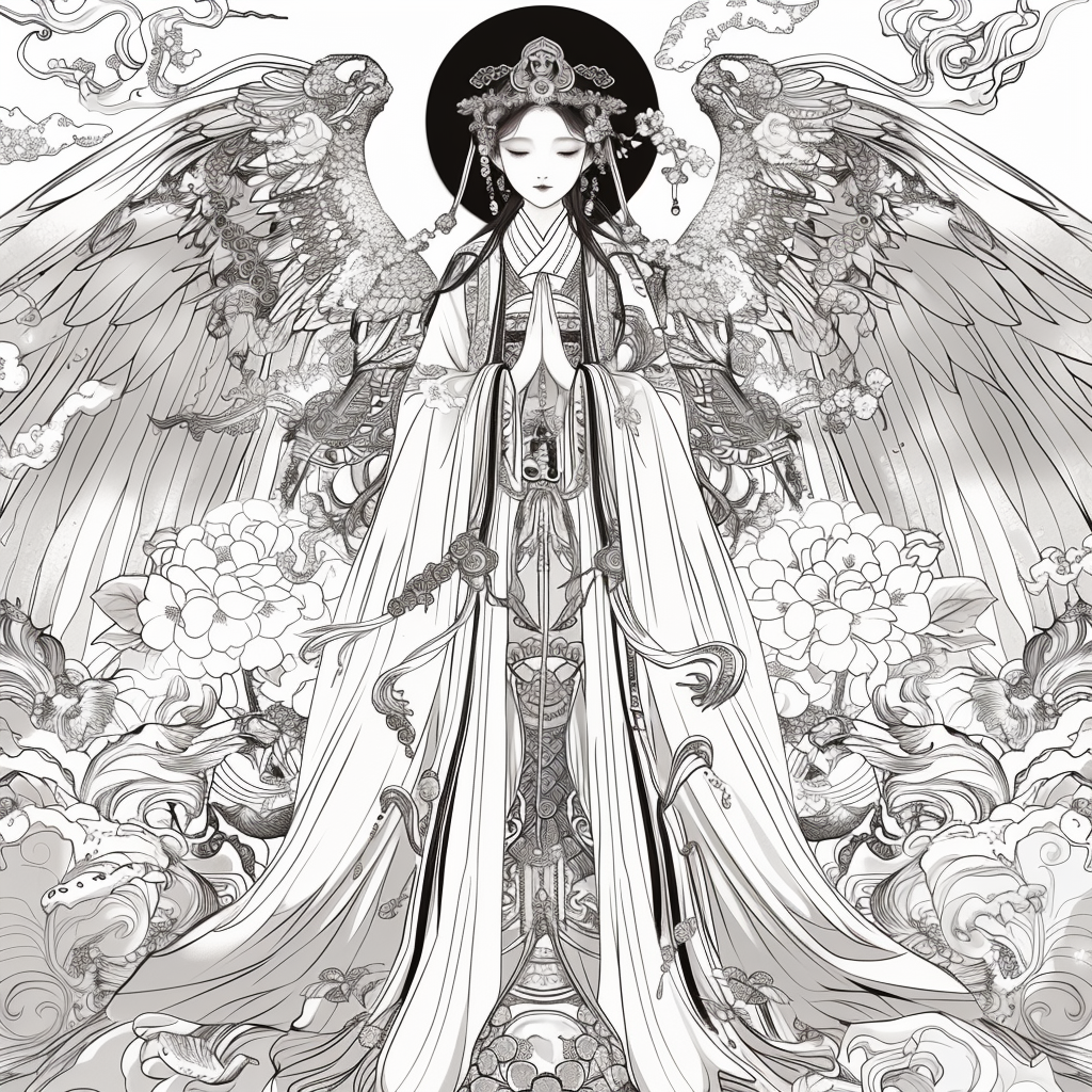 The Serene Guardian of Heavenly Grace