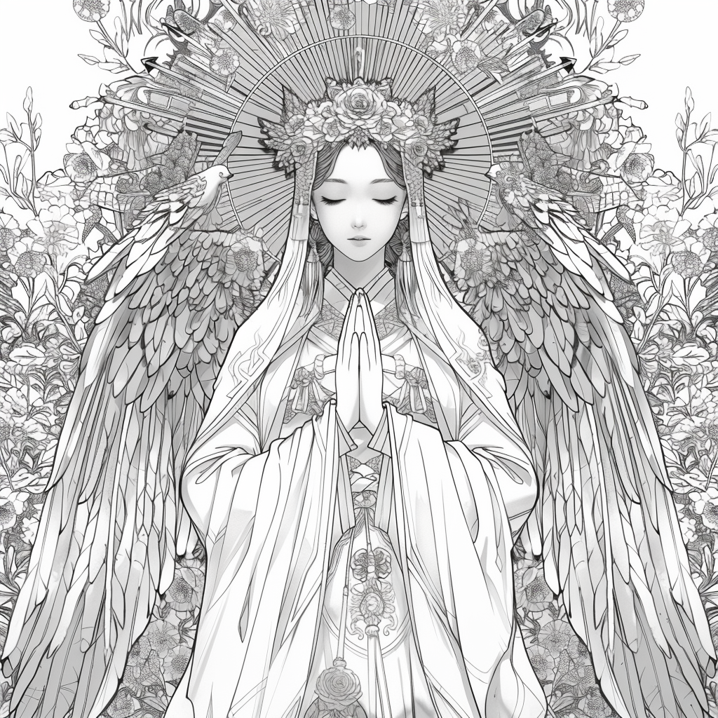 The Serene Guardian of Heavenly Grace