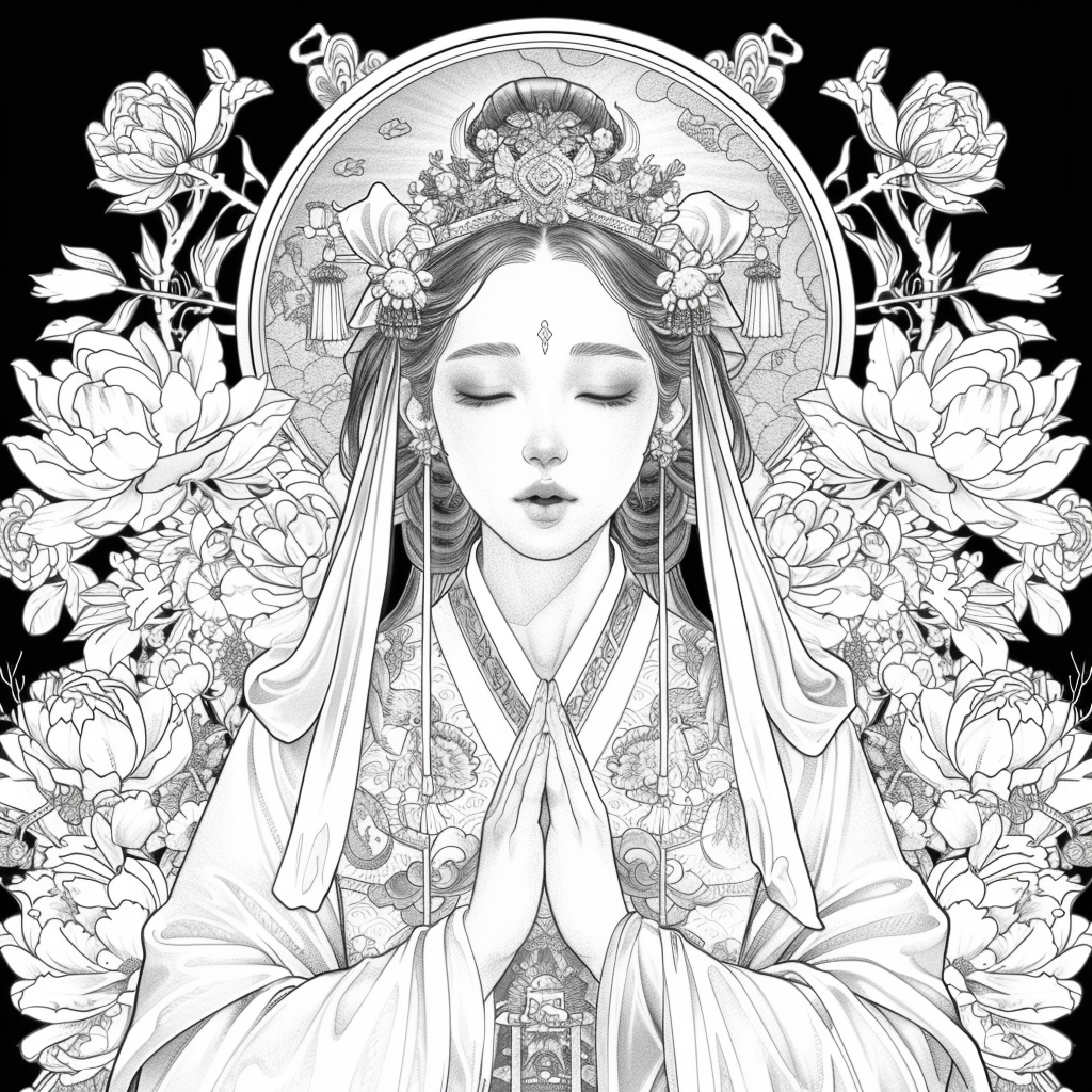 The Serene Guardian of Heavenly Grace