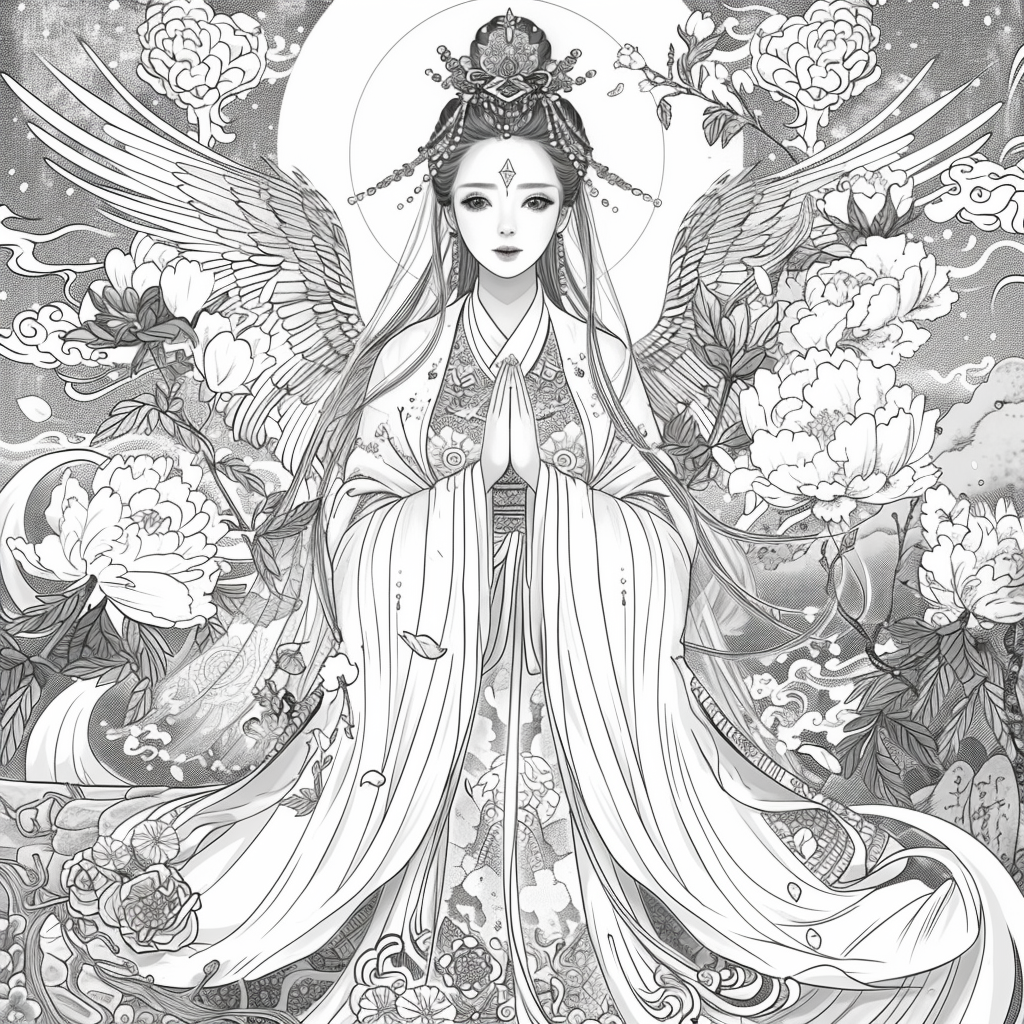 The Serene Guardian of Heavenly Grace