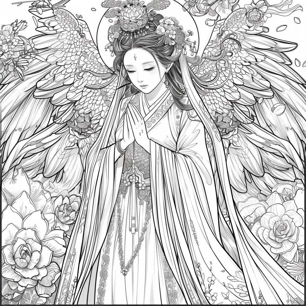 The Serene Guardian of Heavenly Grace
