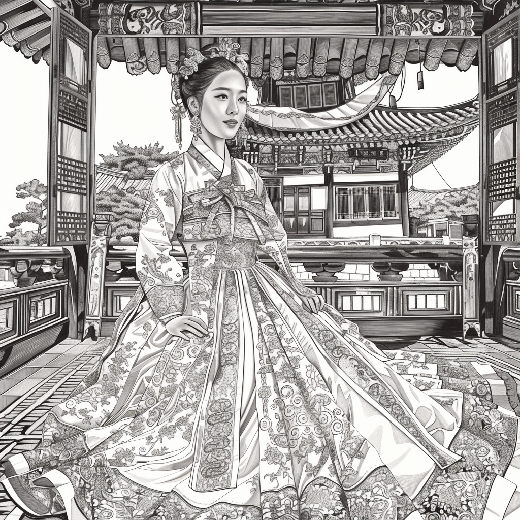 Whispers of the Palace Courtyard