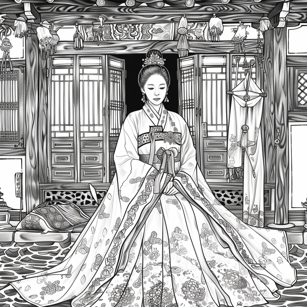 Whispers of the Palace Courtyard