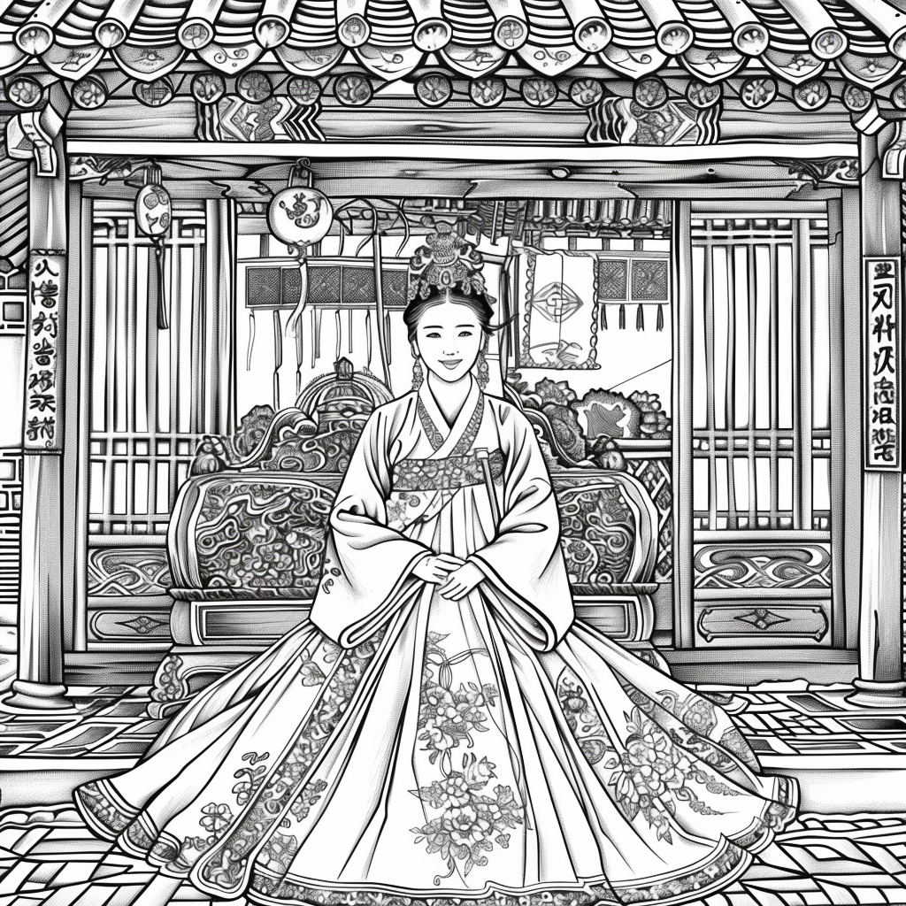 Whispers of the Palace Courtyard
