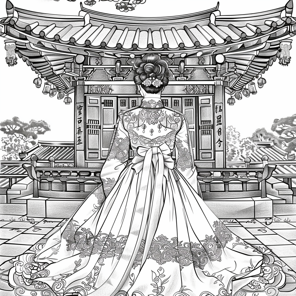 The Radiant Court Lady