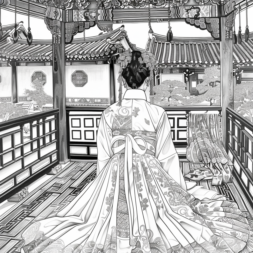 The Radiant Court Lady