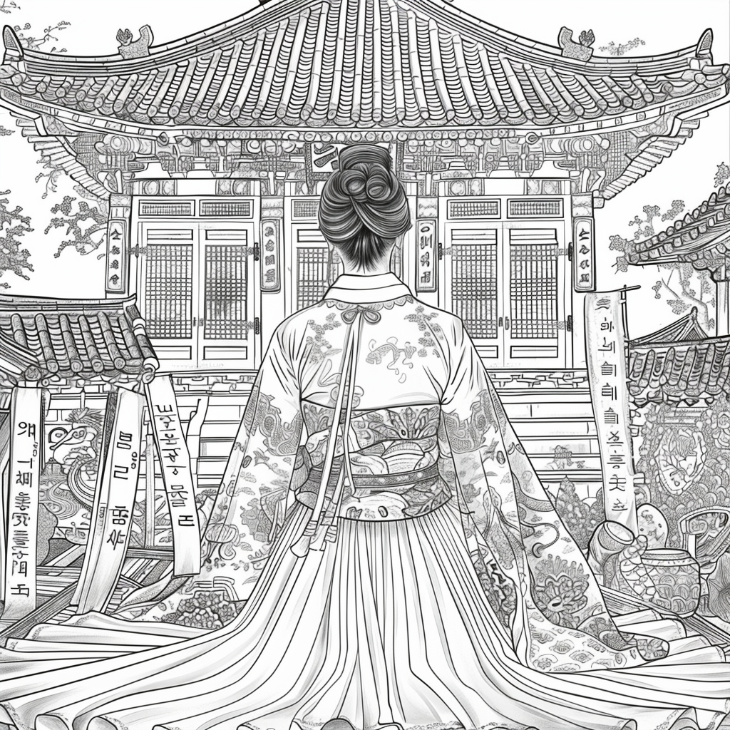 The Radiant Court Lady