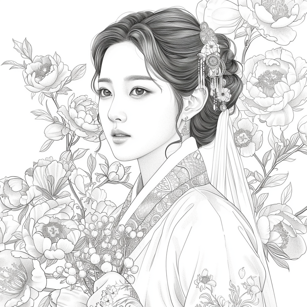 Whispers of Spring – The Graceful Blossom Maiden