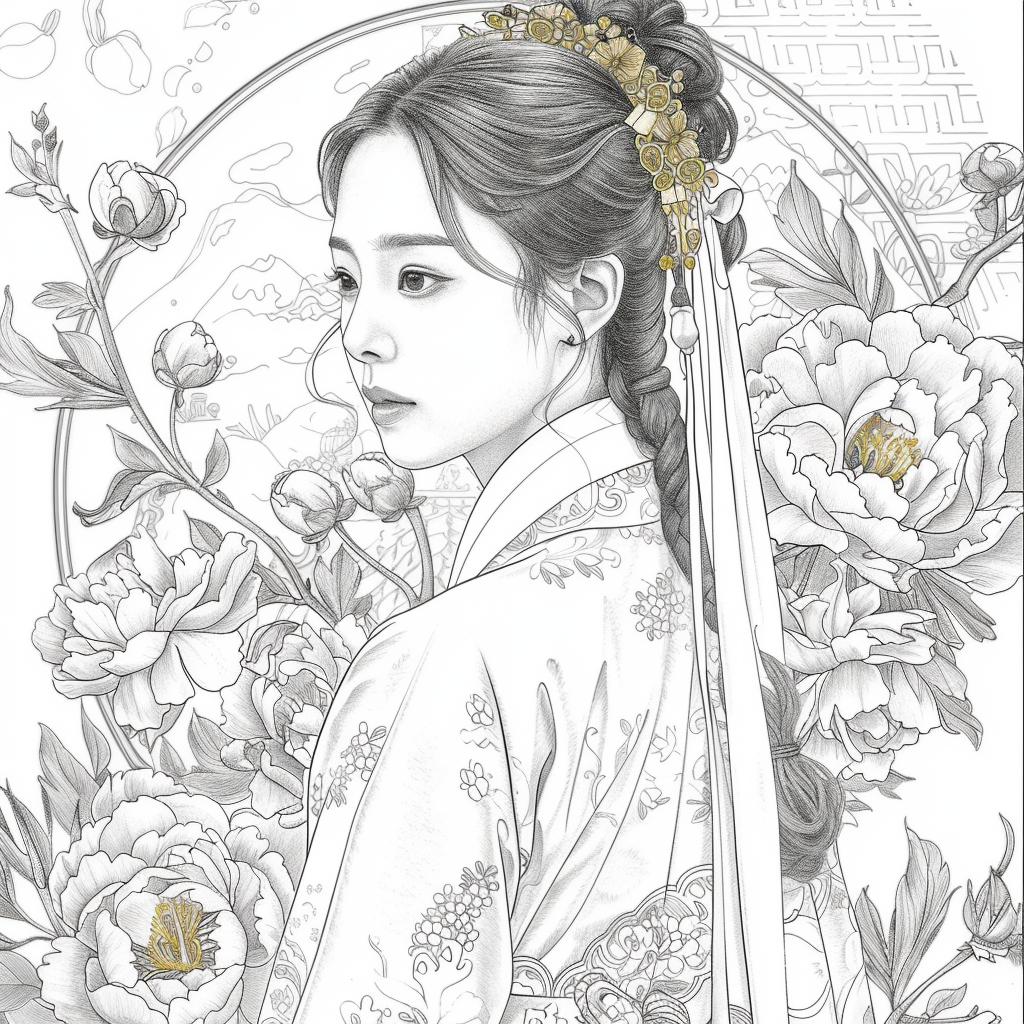 Elegance in Bloom – The Noble Flower of Joseon