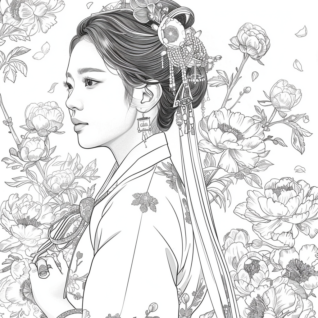 Whispers of Spring: The Blossom Maiden