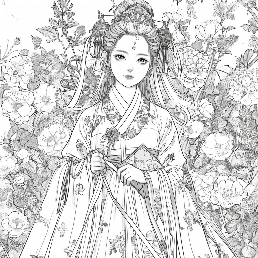 Radiant Elegance of a Korean Princess