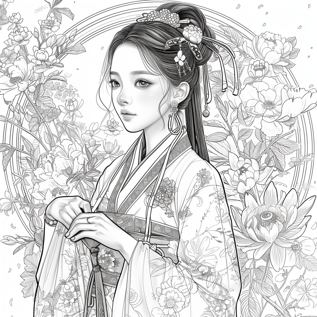 Radiant Elegance of a Korean Princess