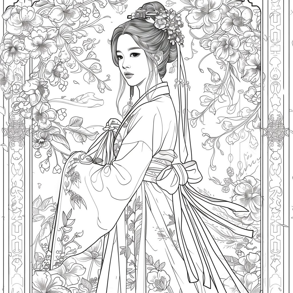 Radiant Elegance of a Korean Princess