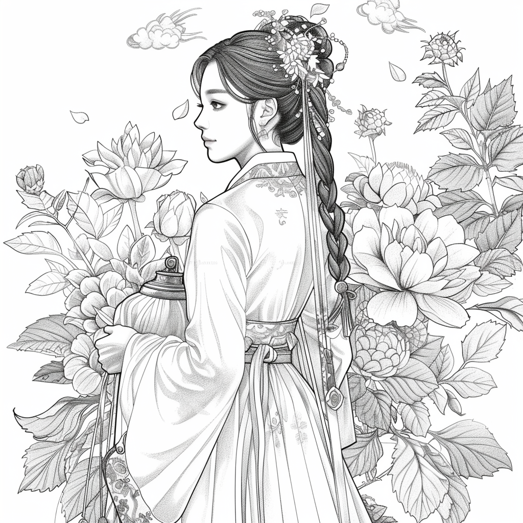 Radiant Elegance of a Korean Princess